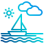 external boat-traveling-xnimrodx-lineal-gradient-xnimrodx icon