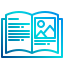 external book-advertisment-xnimrodx-lineal-gradient-xnimrodx icon