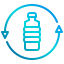 external bottle-ecology-and-energy-xnimrodx-lineal-gradient-xnimrodx icon