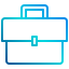 external briefcase-team-management-xnimrodx-lineal-gradient-xnimrodx icon