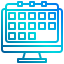 external calendar-software-and-application-xnimrodx-lineal-gradient-xnimrodx icon