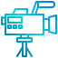 external camera-vdo-production-xnimrodx-lineal-gradient-xnimrodx icon