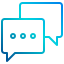 external chat-team-management-xnimrodx-lineal-gradient-xnimrodx icon