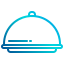 external cloche-kitchen-and-cooking-xnimrodx-lineal-gradient-xnimrodx icon