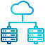 external cloud-hosting-work-from-home-xnimrodx-lineal-gradient-xnimrodx icon