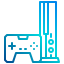 external game-console-electronics-xnimrodx-lineal-gradient-xnimrodx icon