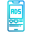 external smartphone-advertising-xnimrodx-lineal-gradient-xnimrodx-2 icon