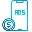 external smartphone-advertising-xnimrodx-lineal-gradient-xnimrodx icon