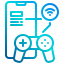 external video-game-internet-of-things-xnimrodx-lineal-gradient-xnimrodx-2 icon