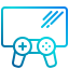 external video-game-stay-at-home-xnimrodx-lineal-gradient-xnimrodx icon