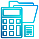 external accounting-finance-xnimrodx-lineal-gradient-xnimrodx icon