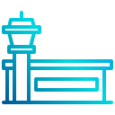 external airport-avitation-and-airport-xnimrodx-lineal-gradient-xnimrodx icon