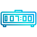 external alarm-back-to-school-xnimrodx-lineal-gradient-xnimrodx-2 icon