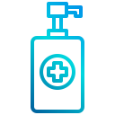 external alcohol-gel-hospital-and-healthcare-xnimrodx-lineal-gradient-xnimrodx icon