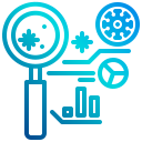 external analysis-virus-xnimrodx-lineal-gradient-xnimrodx icon