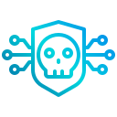 external antivirus-virus-and-hacker-xnimrodx-lineal-gradient-xnimrodx icon