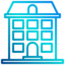external apartment-real-estate-xnimrodx-lineal-gradient-xnimrodx icon