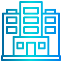 external apartment-rental-property-xnimrodx-lineal-gradient-xnimrodx icon