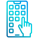 external application-smartphone-application-xnimrodx-lineal-gradient-xnimrodx icon