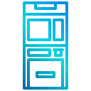 external atm-machine-gas-station-xnimrodx-lineal-gradient-xnimrodx icon