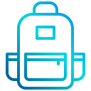 external backpack-accommodation-and-hotel-xnimrodx-lineal-gradient-xnimrodx-2 icon