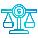 external balance-fintech-xnimrodx-lineal-gradient-xnimrodx icon