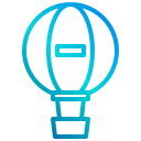 external balloon-avitation-and-airport-xnimrodx-lineal-gradient-xnimrodx icon