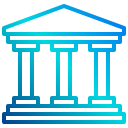 external bank-banking-and-financial-xnimrodx-lineal-gradient-xnimrodx icon