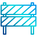 external barrier-gas-station-xnimrodx-lineal-gradient-xnimrodx icon