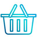 external basket-e-commerce-and-business-xnimrodx-lineal-gradient-xnimrodx-2 icon