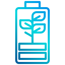 external battery-ecology-and-energy-xnimrodx-lineal-gradient-xnimrodx-2 icon