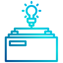 external battery-ecology-and-energy-xnimrodx-lineal-gradient-xnimrodx-4 icon