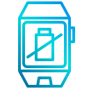 external battery-smartwatch-xnimrodx-lineal-gradient-xnimrodx-3 icon