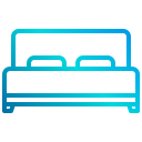 external bed-resort-xnimrodx-lineal-gradient-xnimrodx icon