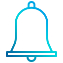 external bell-ui-and-ux-xnimrodx-lineal-gradient-xnimrodx icon