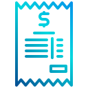 external bill-bill-and-payment-method-xnimrodx-lineal-gradient-xnimrodx-3 icon