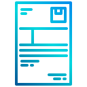 external bill-delivery-xnimrodx-lineal-gradient-xnimrodx icon