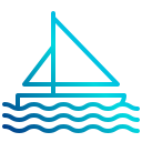 external boat-camping-xnimrodx-lineal-gradient-xnimrodx icon