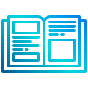 external book-back-to-school-xnimrodx-lineal-gradient-xnimrodx icon