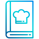 external book-kitchen-and-cooking-xnimrodx-lineal-gradient-xnimrodx icon