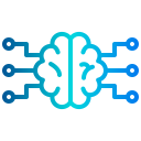 external brain-data-xnimrodx-lineal-gradient-xnimrodx icon