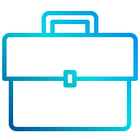 external briefcase-financial-xnimrodx-lineal-gradient-xnimrodx icon