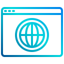 external browser-big-data-xnimrodx-lineal-gradient-xnimrodx icon
