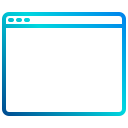 external browser-responsive-design-xnimrodx-lineal-gradient-xnimrodx icon