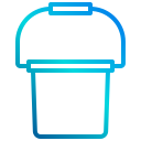 external bucket-art-and-design-xnimrodx-lineal-gradient-xnimrodx icon