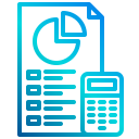 external budget-leader-and-teamwork-xnimrodx-lineal-gradient-xnimrodx icon