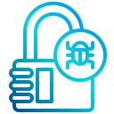 external bug-encryption-xnimrodx-lineal-gradient-xnimrodx icon