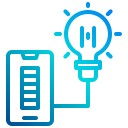 external bulb-domotic-xnimrodx-lineal-gradient-xnimrodx icon