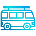 external bus-traveling-xnimrodx-lineal-gradient-xnimrodx icon