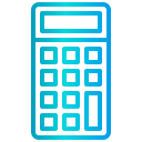 external calculator-rental-property-xnimrodx-lineal-gradient-xnimrodx icon